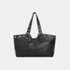 Rivet buckle tote