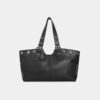 Rivet buckle tote