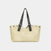 Rivet buckle tote