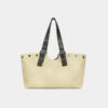 Rivet buckle tote