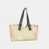 Rivet buckle tote
