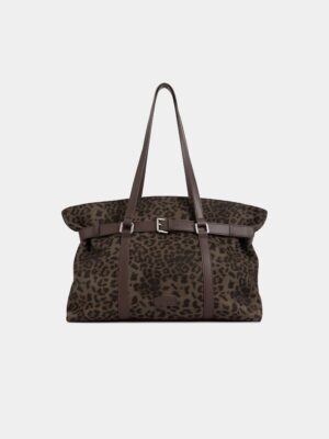 Leopard tote